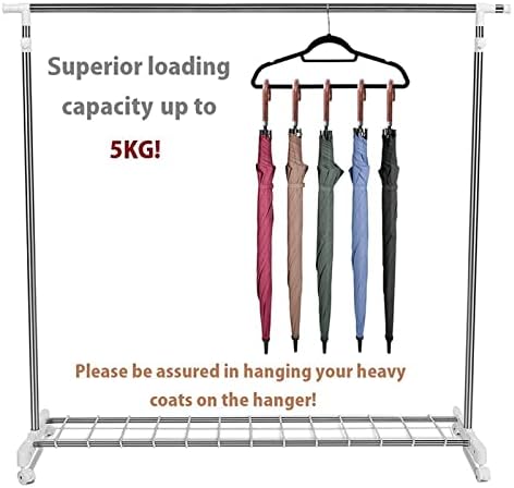 LSKJFF Sloked vješalice, vješalice za uklanjanje odjeće, baršunaste / višebojne mogućnosti - za ormar