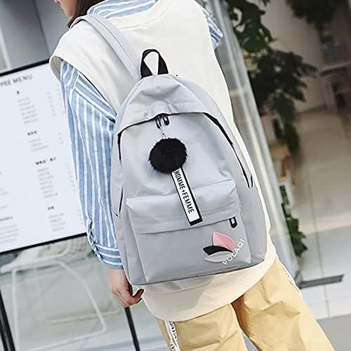 Nayu Cute estetski ruksak za školsku ruksak u boji lagan ruksak za dječake Djevojke backpad backpack
