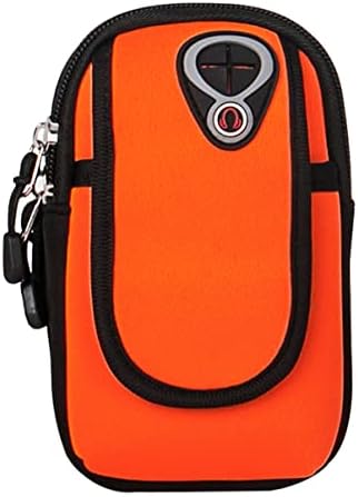 Bestsportne vrećice Pogodno narančasto trčanje ispod L - Unisex rupa, materijal Mobilni telefoni Pokretni džepni