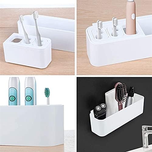 HNGM držači za zube Višenamjenski držač za zube za zube za kupatilo, uklonjiva kupaonice, nosač četkica za četkicu