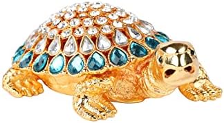 Furuida morska kornjača Trketa kutije sa šarkama za emajl nakit ručno oslikani životinje za rinestone