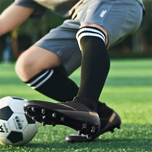 Airfashon Muški nogometne cleats Professional fudbalski čizme visokog gornjeg vanjskog zatvorenog atletskog