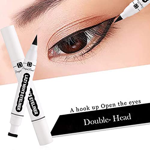 Xiahium Liquid Eyeliner i eyeliner Stamp-savršeno Mačje oko u sekundi, vodootporna Smudge Proof dugotrajna šminka za oči
