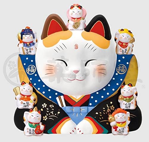 Yakushigama 7656 Nishikaisai Sedam Lucky god Lucky Lucky Lucky Maneki Cat No. 16, Poboljšana sreća,