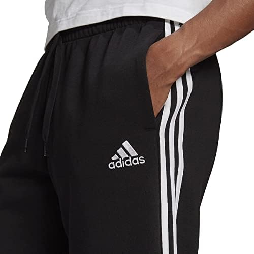 Esencija za muškarce Adidas Fleece Open Hem 3-Stripes Hlače