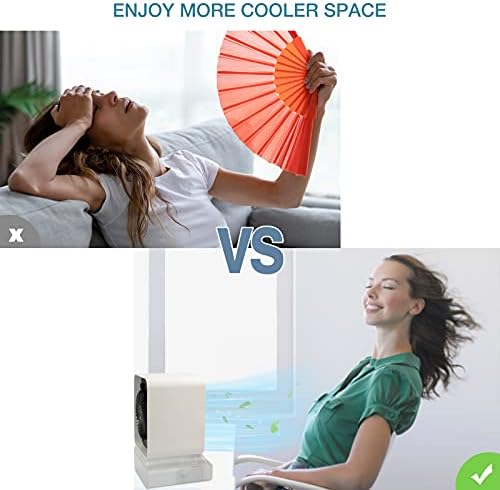Mini klima uređaj - prijenosni ventilator klima uređaja Mala izmjenačarna jedinica Personalni desktop hladnjak