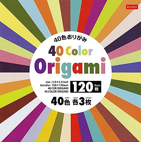 40 boja Origami - 120 listova