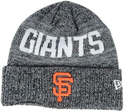 New Era San Francisco Giants Crisp Coured Plit manžencizirani šešir Logo Sport pleteni šešir Black