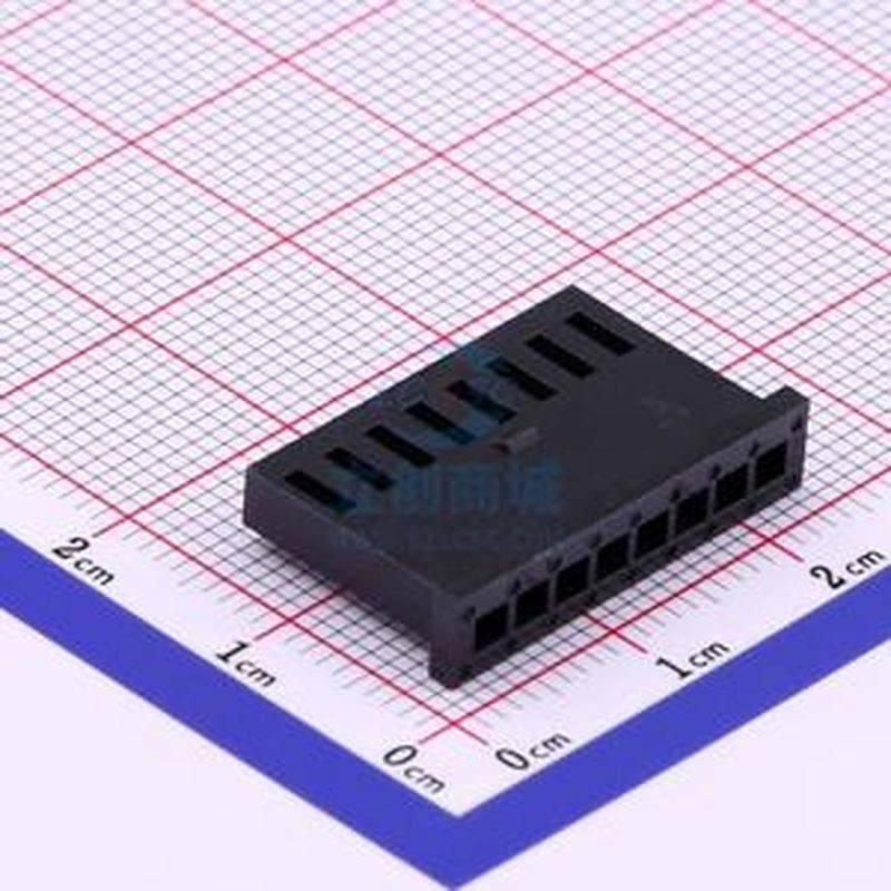 10 kom Plastična školjka 1x08p korak 2.54 mm Terminal za presovanje Plastična školjka P=2.54 mm - 0.100 2.54 mm WF2548-1h08b01