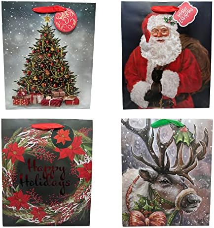 Rocky Mountain Roba Premium Velike božićne poklon torbe s poklon-notama Oznake - pakovanje