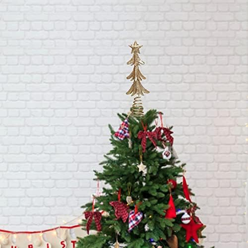 Božićno drvce Top Star Reads Božićno uređenje drvca Dekoracija kovanog željeza Dodirnite stolnjak