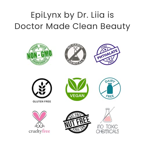 EPILYNX Dr. Liia Matte ruž za usne-visoko pigmentiran sa živim i nježnim nijansama - mat završne obrade koje se lako nanose - bez glutena i Vegan