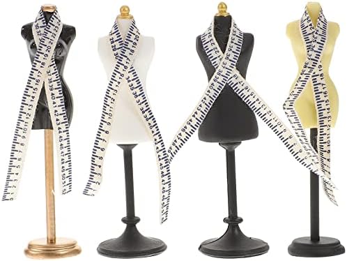 4 seta minijaturna ženska manekenka model tkanina od rudnika lutka haljina manequin model