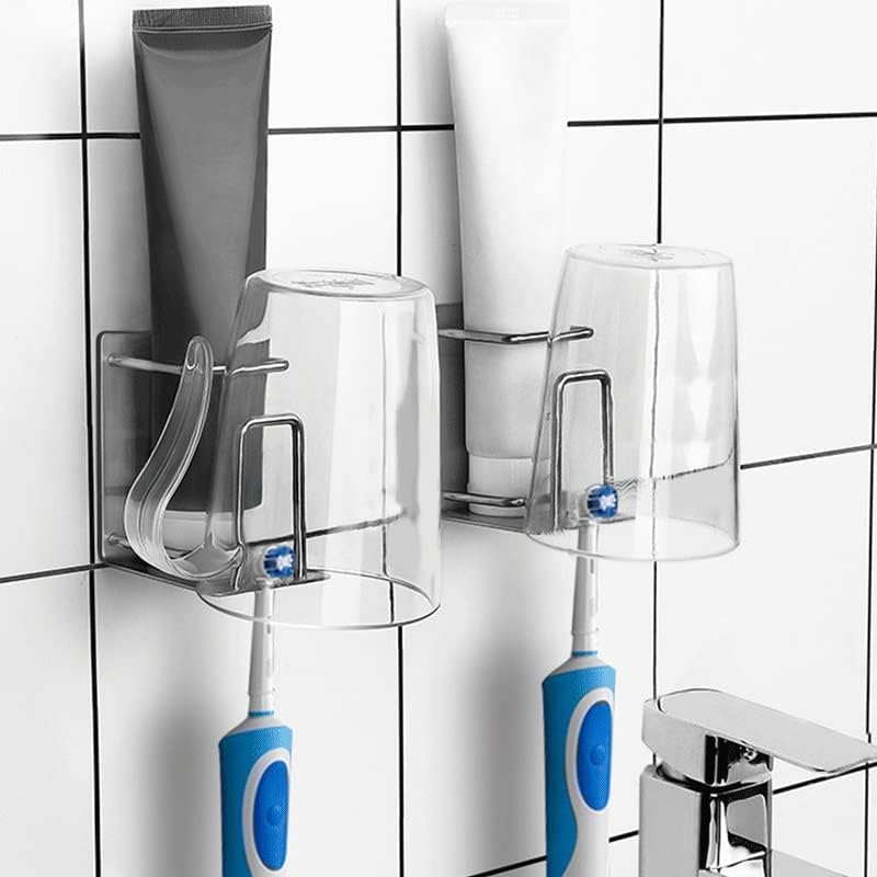 BKDFD držač četkica za zube nosač kupaonica zid viseći nosač za zube za zube kupaonica Pribor za pohranu