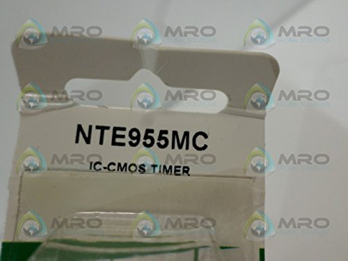 Nte Electronics NTE955MC integrisani CMOS vremenski krug, 8-olovni Dip paket, 18v napon napajanja