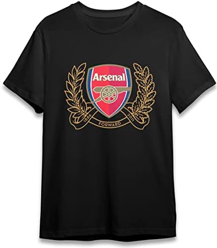 Arsenal F. C. forward Shirts Unisex Hipster Hip-Hop muški za žene pamučne modne majice crne