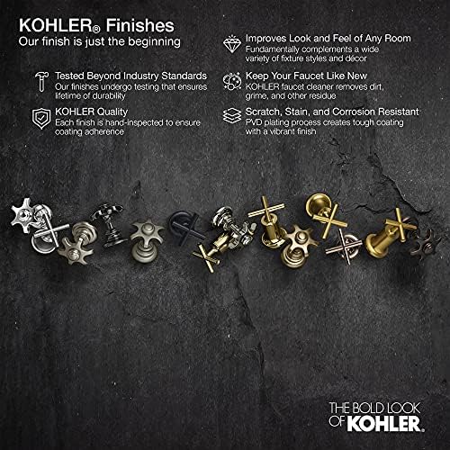 Kohler K-23291-BL Square-ručnička ruka, mat crna