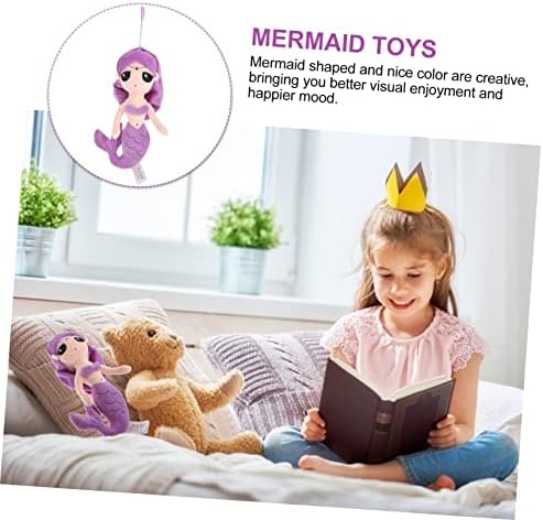 Abaodam Mermaid Doll Little sirena ukrase modne lutke punjene igračke zoo sirena lutka simpatična