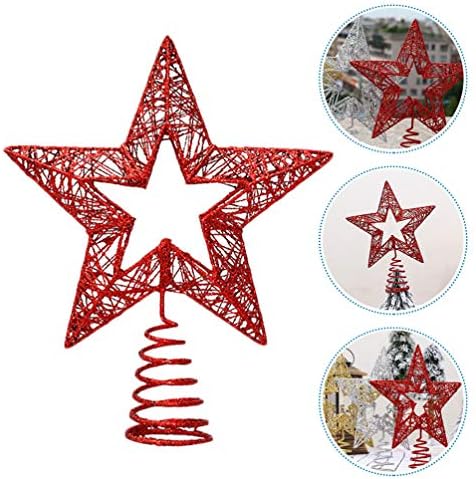 Valiclud Božićno drvsko ukras Božićno stablo TOPPER HOLLOW STAR Tree Star Božićni ukras za božićno