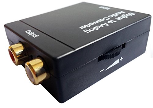 KSRPlayer Digital Audio Converter Optički SPDIF TosLink koaksijalni za analogni RCA L / R adapter