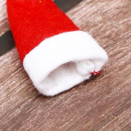 Aboofan Lollipops Božićni mini santa Lollipop kape ELF CANDY CATCY FATCH WCEPER TOPPER CAP za pribor za pribor