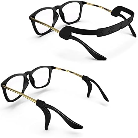 Qujior držači za naočare, podesive trake za naočare Silikonski držač za ušne naočale, držač za