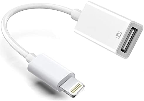 Munja na USB Adapter kamere, Apple MFi certificirani USB 3.0 OTG dongle kabl za iPhone 13 12 11 X XS