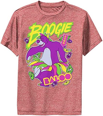 Disney Jungle Boogie Baloo Naljepnica SG-Dsjb023msc Majica Za Dječake Kratkih Rukava