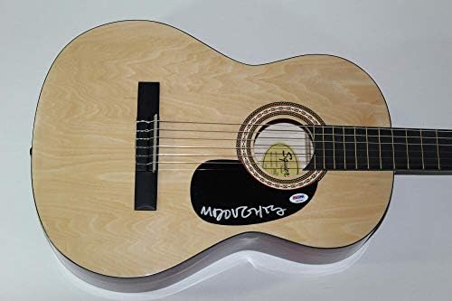 Mike Doughty potpisan autogramirani akustična gitara - duša kašalj B PSA