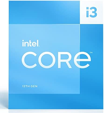 Intel Core13th Generation I3-13100 Desktop procesor, 12 MB keš memorije, do 4,5 GHz, LGA1700, Intel UHD grafika