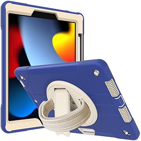 Tablet PC futrola kompatibilan sa iPad 10,2 inčnim (2019/2020 (2019/2020), trosmjerna školjka otporna