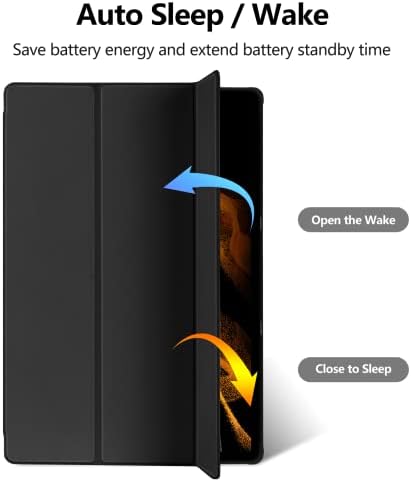 Slučaj za Samsung Galaxy Tab S8 Ultra 14.6 inča 2022 sa dr držačem s olovkom, Automatsko spavanje /