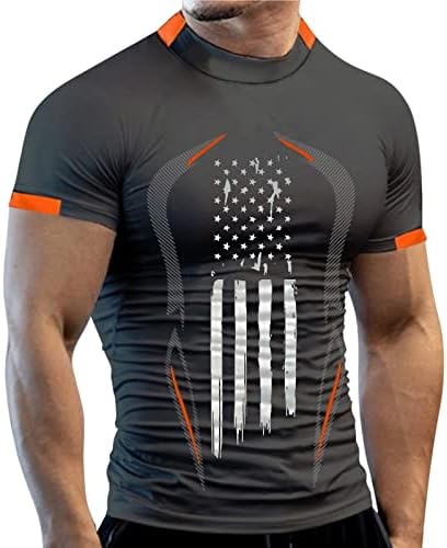 Muški Shaper za oblikovanje tijela kratki rukav, kompresijske majice za muškarce za Fitnes trening majice