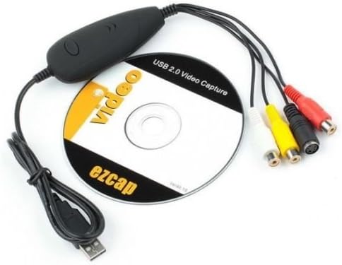 Ksrplayer USB 2.0 RCA Audio Adapter za snimanje video zapisa VHS u DVD Converter Recorder za Windows