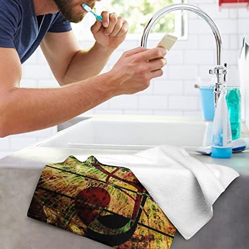 Glazba Note Galaxy Stars Space Face Ručni ručnik Operati za pranje krpe za pranje za hotelske