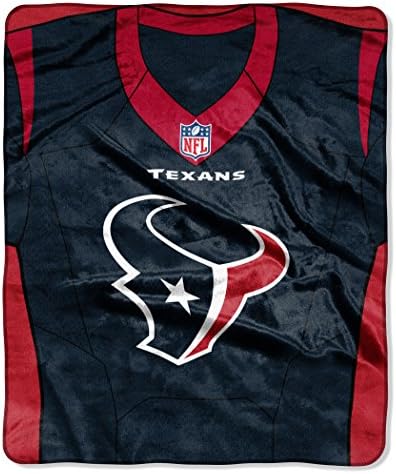 Northwest NFL Houston Texans Royal Plus Raschel bacanje, jedna veličina, višebojni