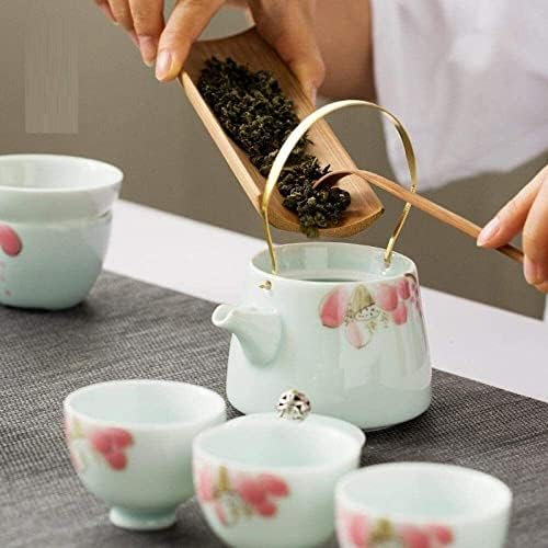 TEAPOT keramički čajnik keramički mali čajnik Početna Jednostavan čaj set ručno oslikani celadon lotus
