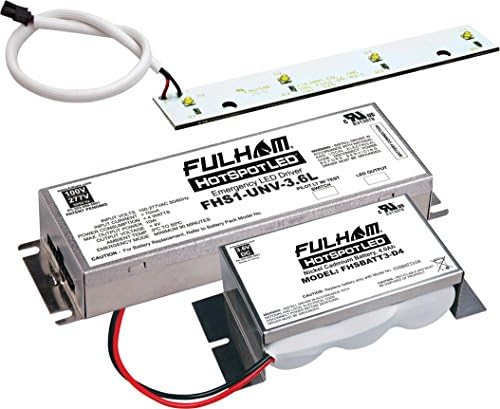 Fulham Rasvjeta Fulham LED hitna baterija Komplet za izradu kotača, FHSkitt04lnd