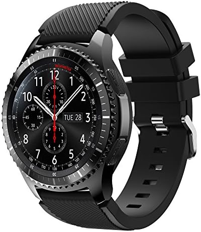 Komi Kompatibilan je sa Samsung Galaxy Watch 46mm opsega / zupčanika S3 granični klasični sat, 22mm Mekani