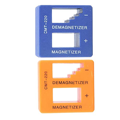 2 u 1 2pcs Brzi prenosni magnetni uređaj Demagnetizer Maletizer Dual namjena za utičnice odvijača