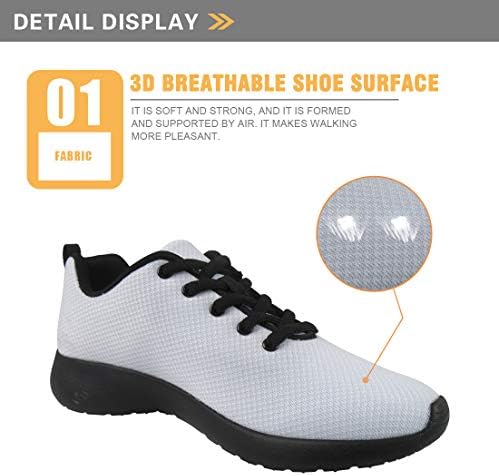 Owaheson Funny Smiling Hemijski molekuli Muški jastuk za cipele za cipele Atletski hodanje