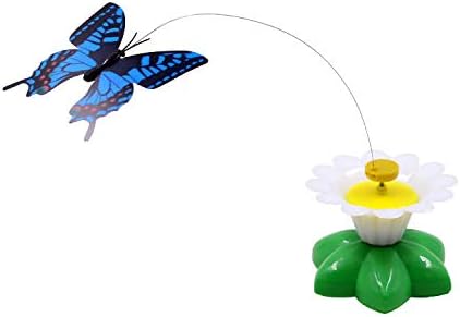 Električni kućni ljubimci Cat Interaktivne igračke Leteći leptiri ptice oko cvijeća zadirkivanje mačaka