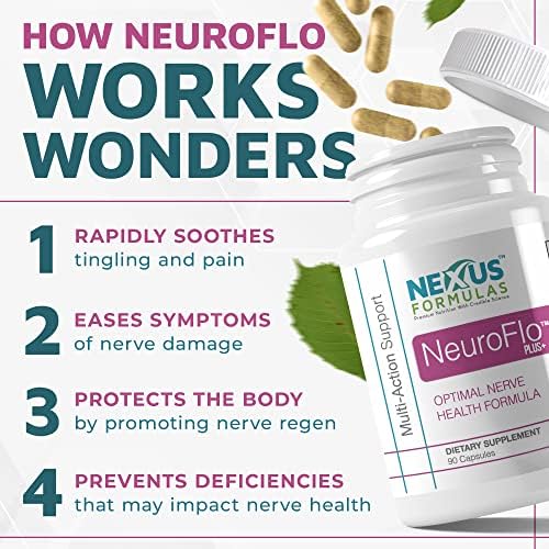 Nexus Formulas Neuroflo, sadrži ekstrakt konja kestena i ostale prirodne biljke, za ruke, noge i stopala, 90