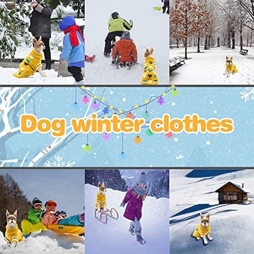 Džemper od cijevnog pasa, mekan i topli pas pleteni džemper sa povodljivom rupom, pseći zimski kaput, hladna odjeća