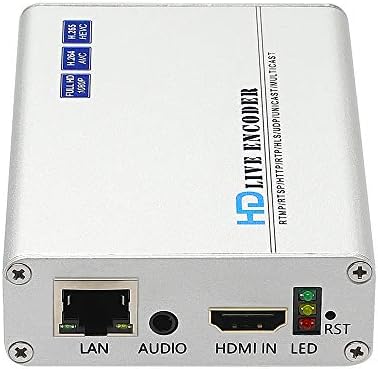 Haiweitech HeH-101V H.264 / H.265 CVBS VGA YPBPR HDMI Encoder 1080p Prenos uživo Video enkoder podržava
