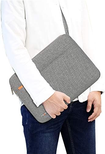 Kayond 360 ° zaštitni futrola od 13-13,3 inča, torba za notebook otpornost na vodu -Gray -Gray