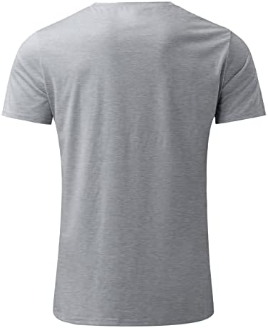 fannyouth muške majice Ležerne kratke rukave košulje Gradient Crew vrat meke labave grafike Tshirts ljetne majice