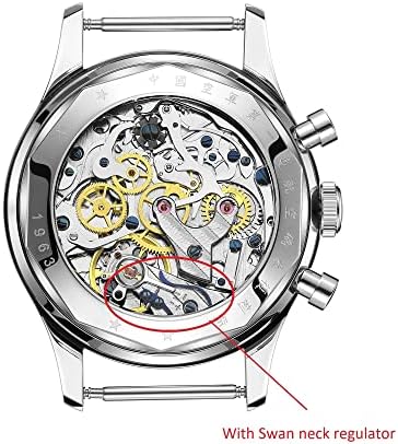Seakoss 1963 muškarci 40mm Sapphire Glass Watch ST1901 ručni navijanje pokret mehanički ručni sat