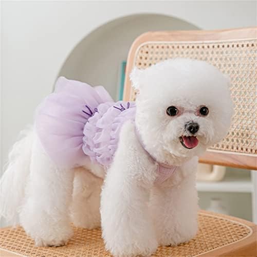MGWYE odjeća za kućne ljubimce suknja od pređe za pse Dress Fairy Dog oprema za odjeću proljeće ljetna