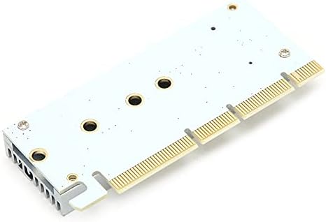 M. 2 NVME SSD na PCIE x16 Adapter, 32Gbps brzi prijenos PCIE X16 konverter sa hladnjakom & LED indikator, podrška 2230 2242 2260 2280 SSD